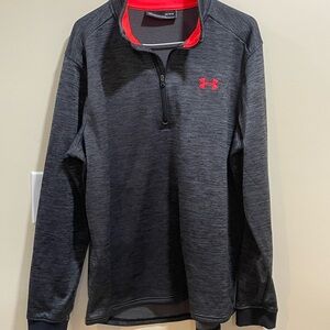 Under Armour Black Pullover with pink Accents
